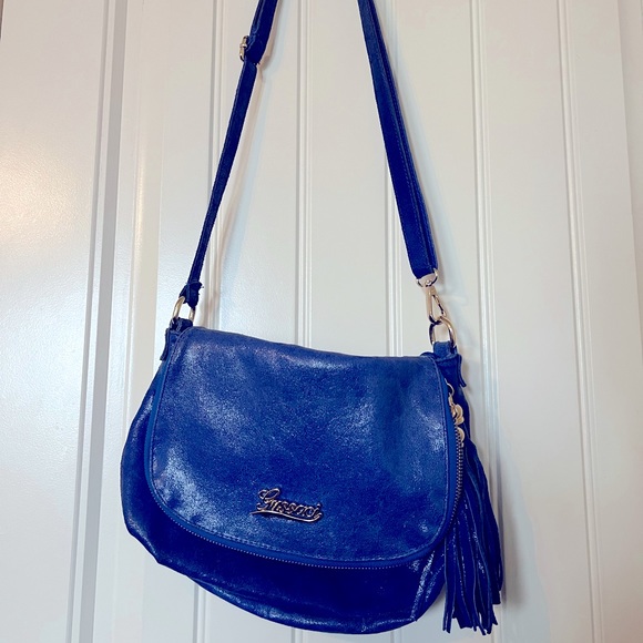 Gussaci Shimmering Crossbody bag W/ Tassels - Picture 9 of 9